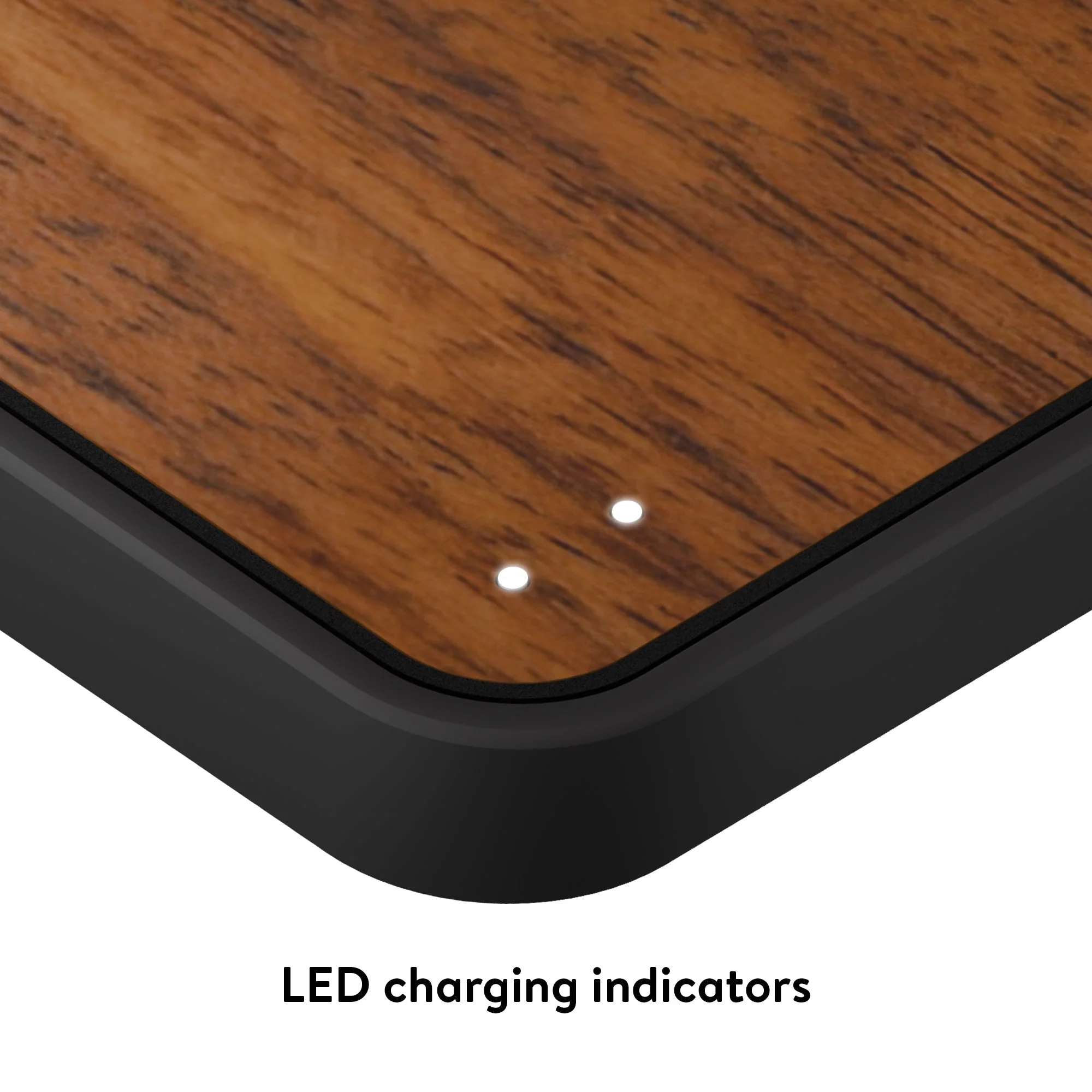 Wireless Charging Stand - Walnut - Image 5