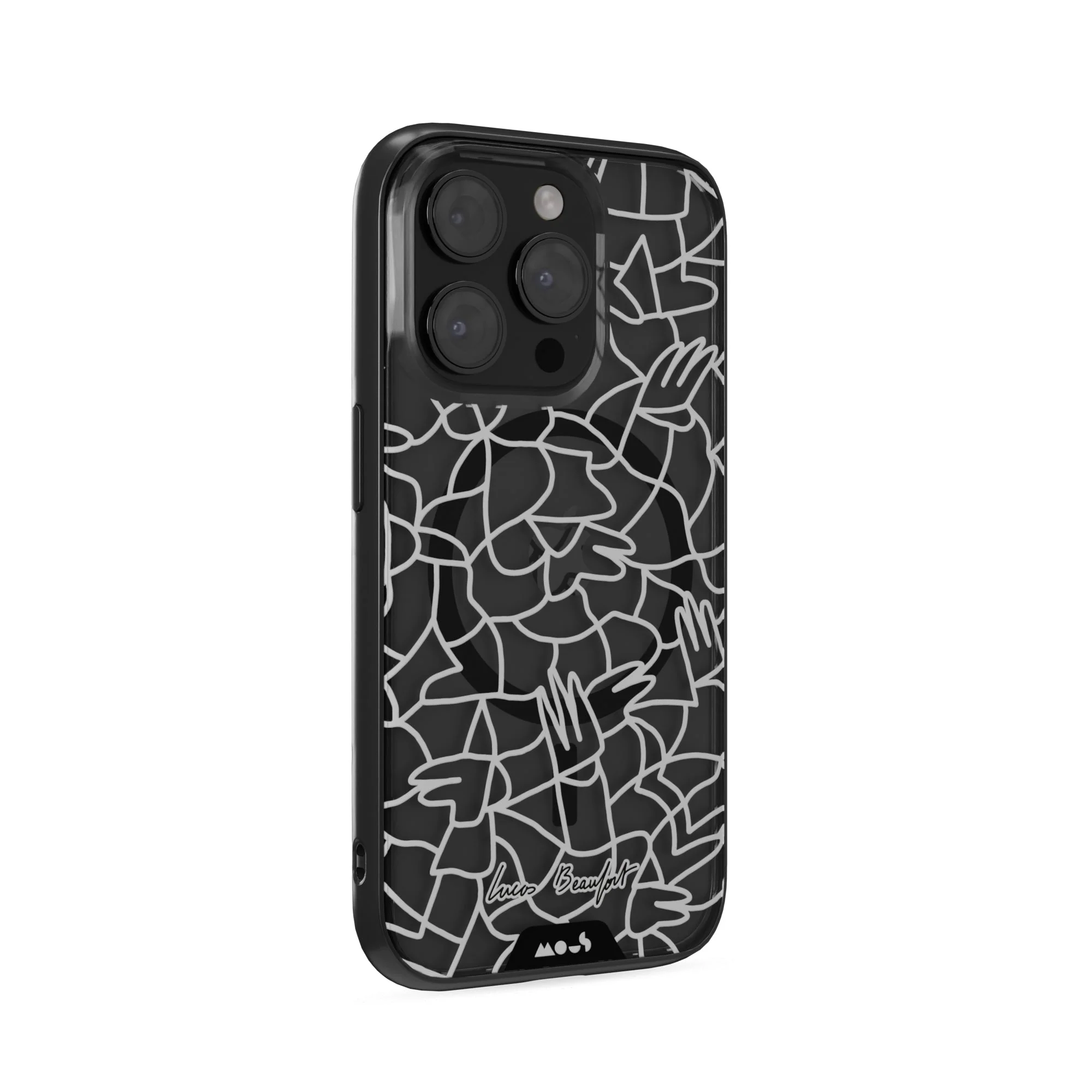 White Protective Phone Case - Lucas Beaufort MagSafe