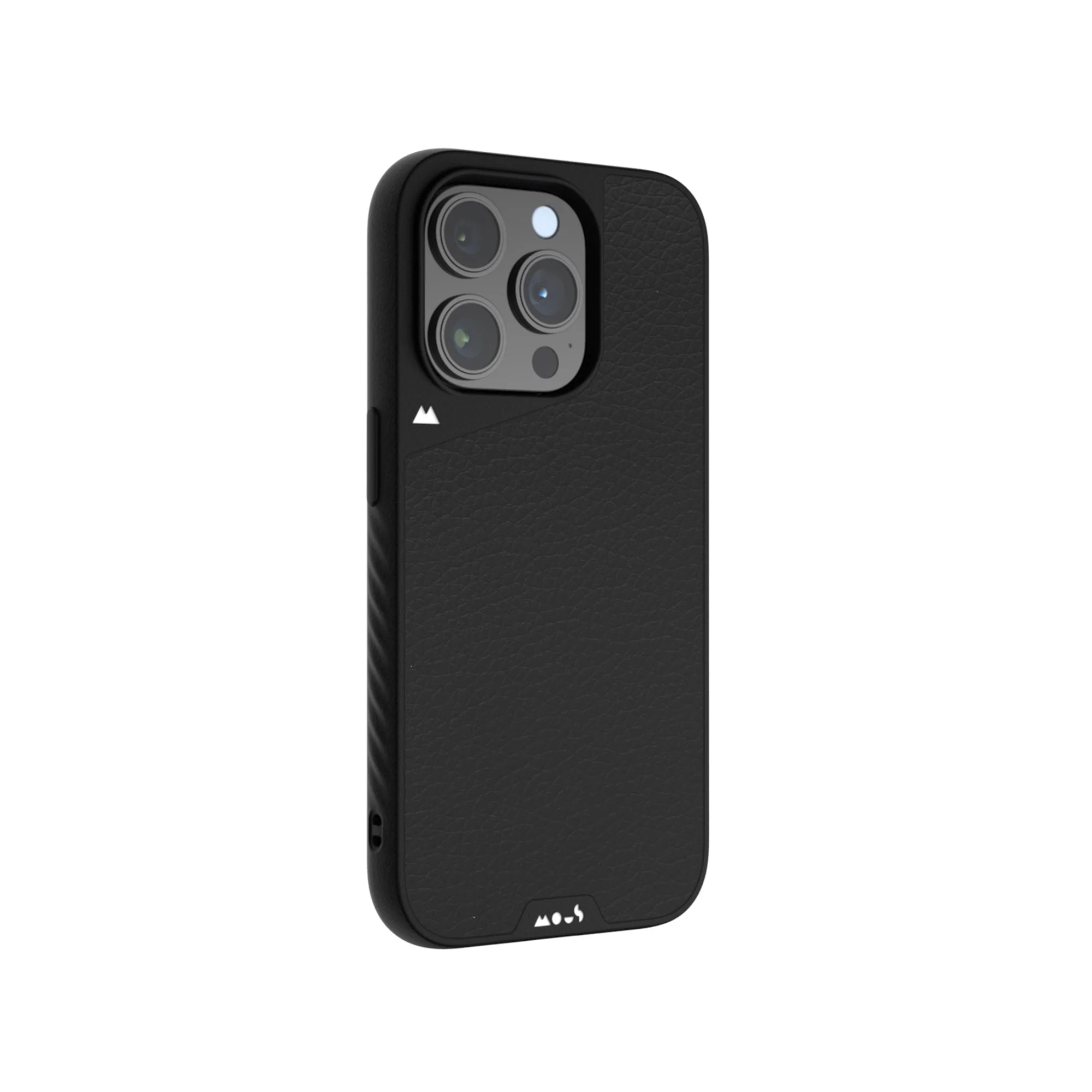 Black Leather Protective Phone Case - Limitless - Image 114