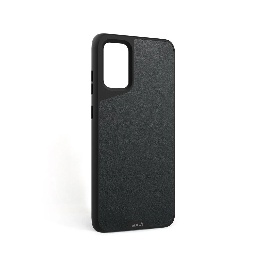Black Leather Protective Phone Case - Limitless - Image 133