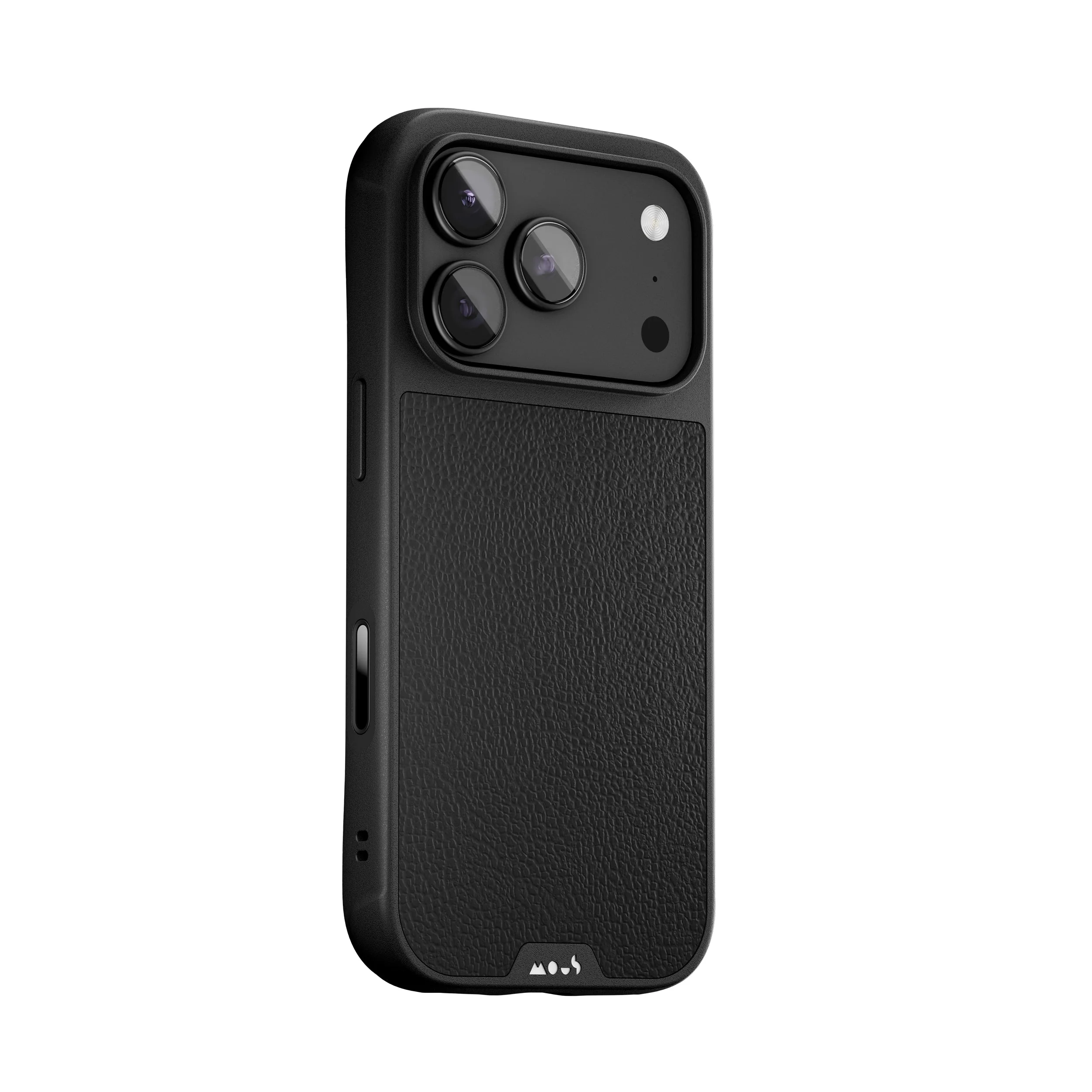 Black Leather Protective Phone Case - Limitless - Image 87