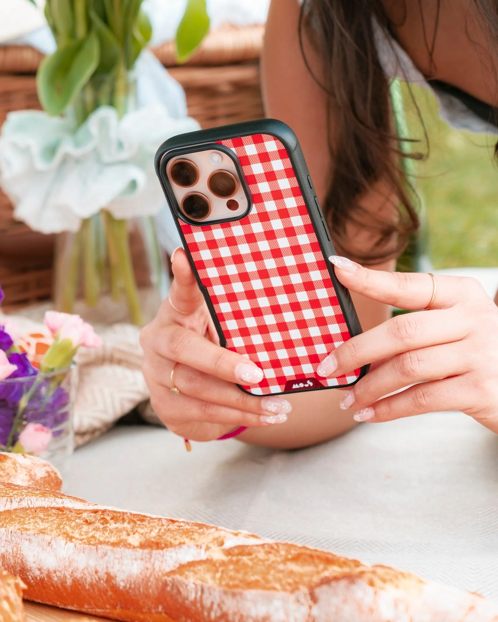 Strawberry Protective Phone Case - Picnic - Image 17