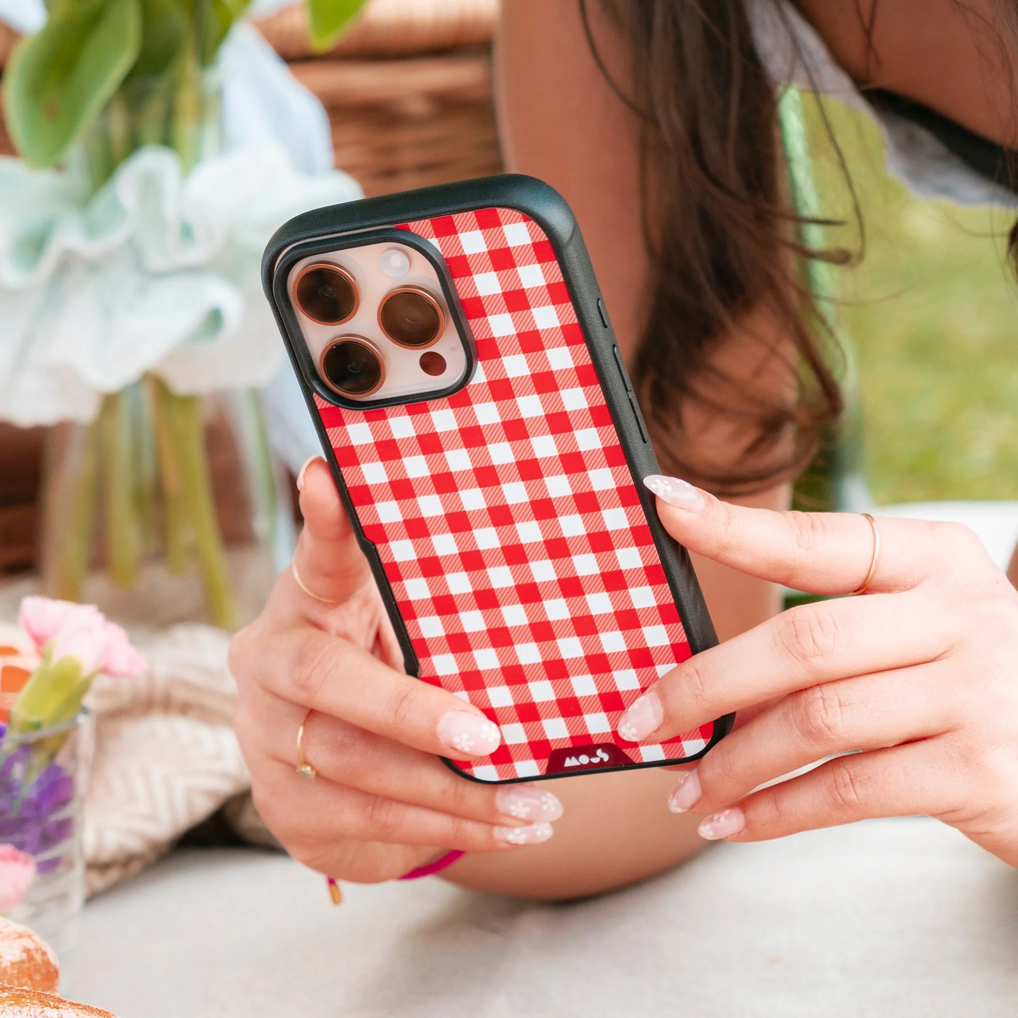 Strawberry Protective Phone Case - Picnic MagSafe - Image 13